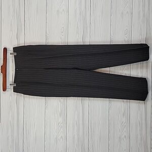 Liz Claiborne Pinstripe Dress Pants - Charcoal Grey Womens Size 4